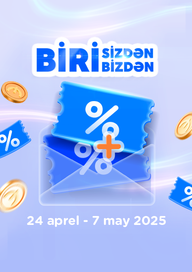 Böyük brendlərdən böyük endirimlər!