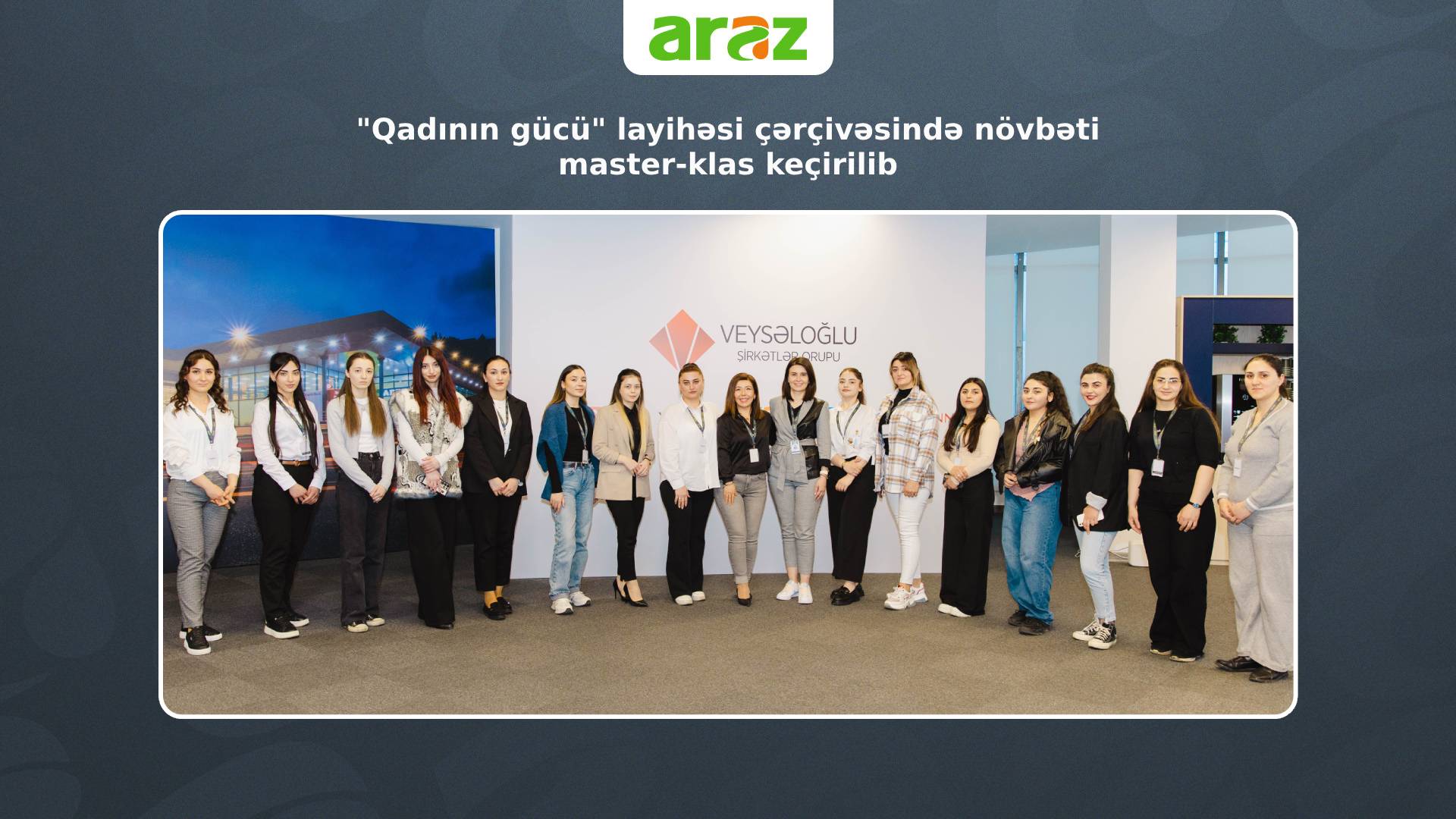 Qadının gücü” layihəsi çərçivəsində növbəti master-klas keçirilib