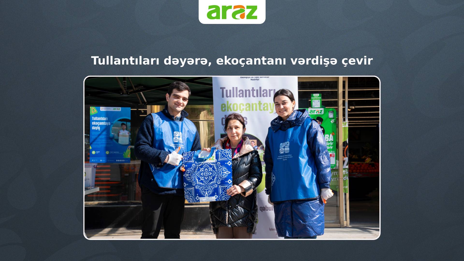 Tullantıları dəyərə, ekoçantanı vərdişə çevir
