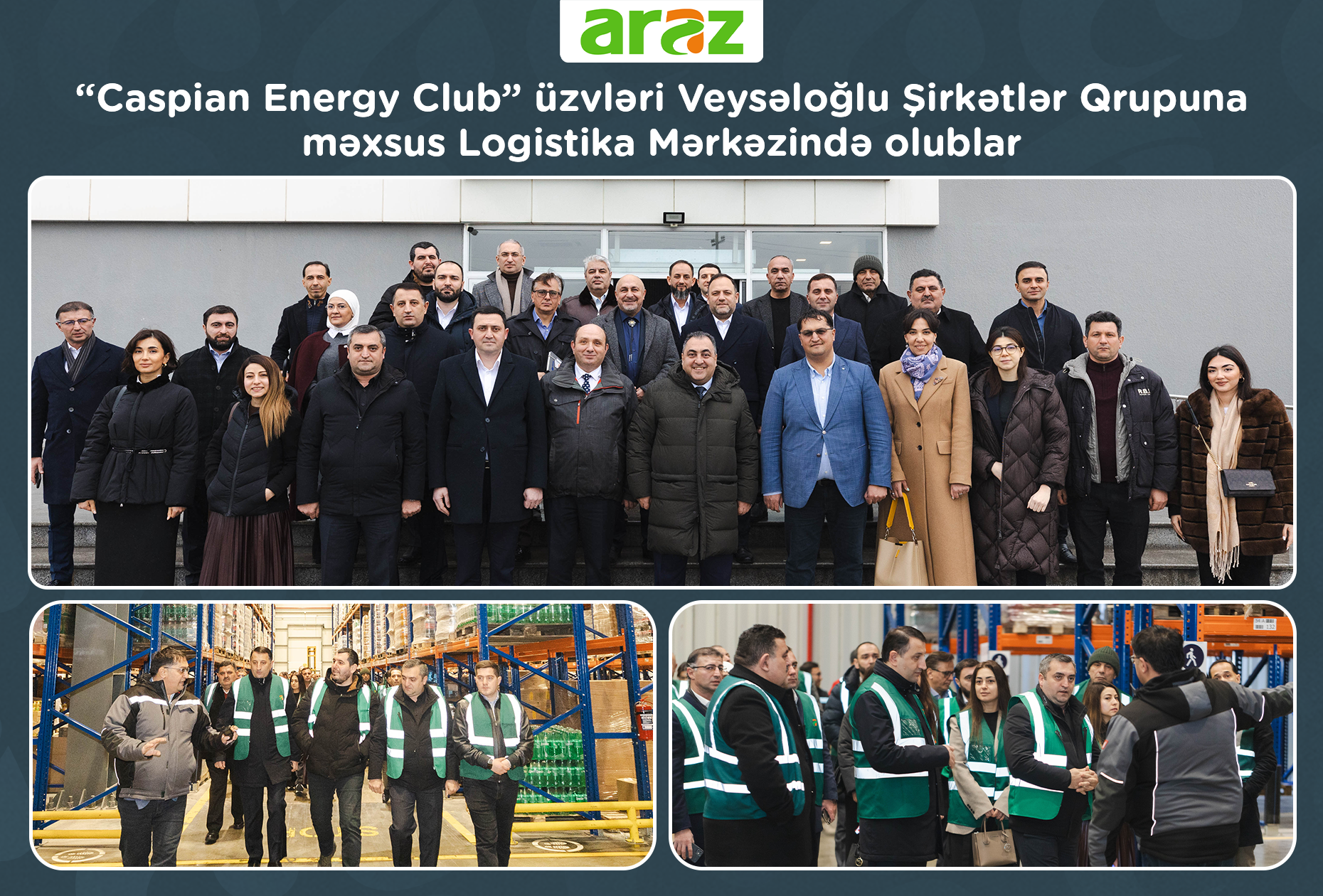 “Caspian Energy Club” üzvləri Logistika Mərkəzimizdə olublar
