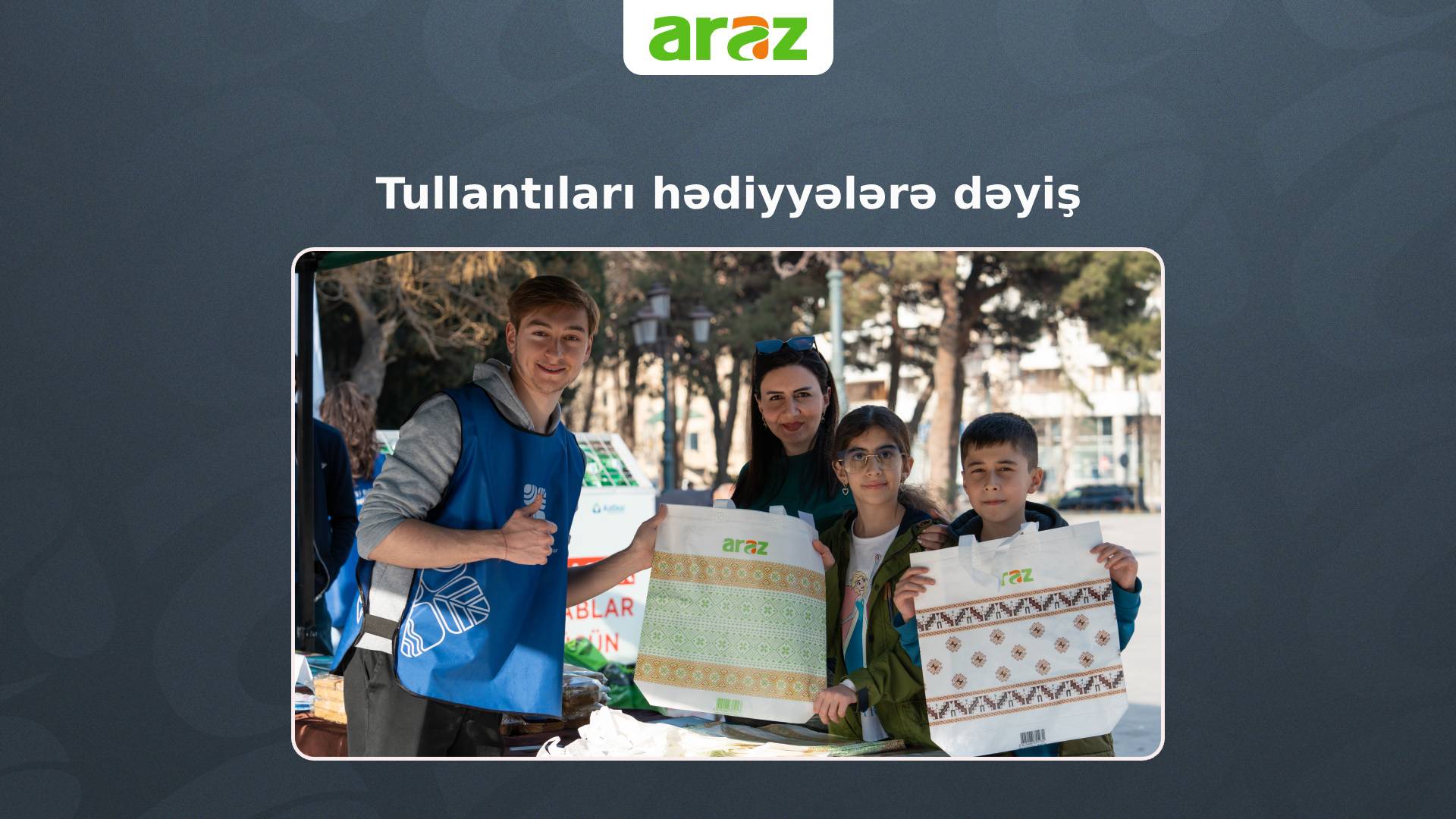 Tullantıları hədiyyələrə dəyiş